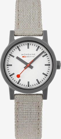 Mondaine Analog Watch ' ' in Grey: front