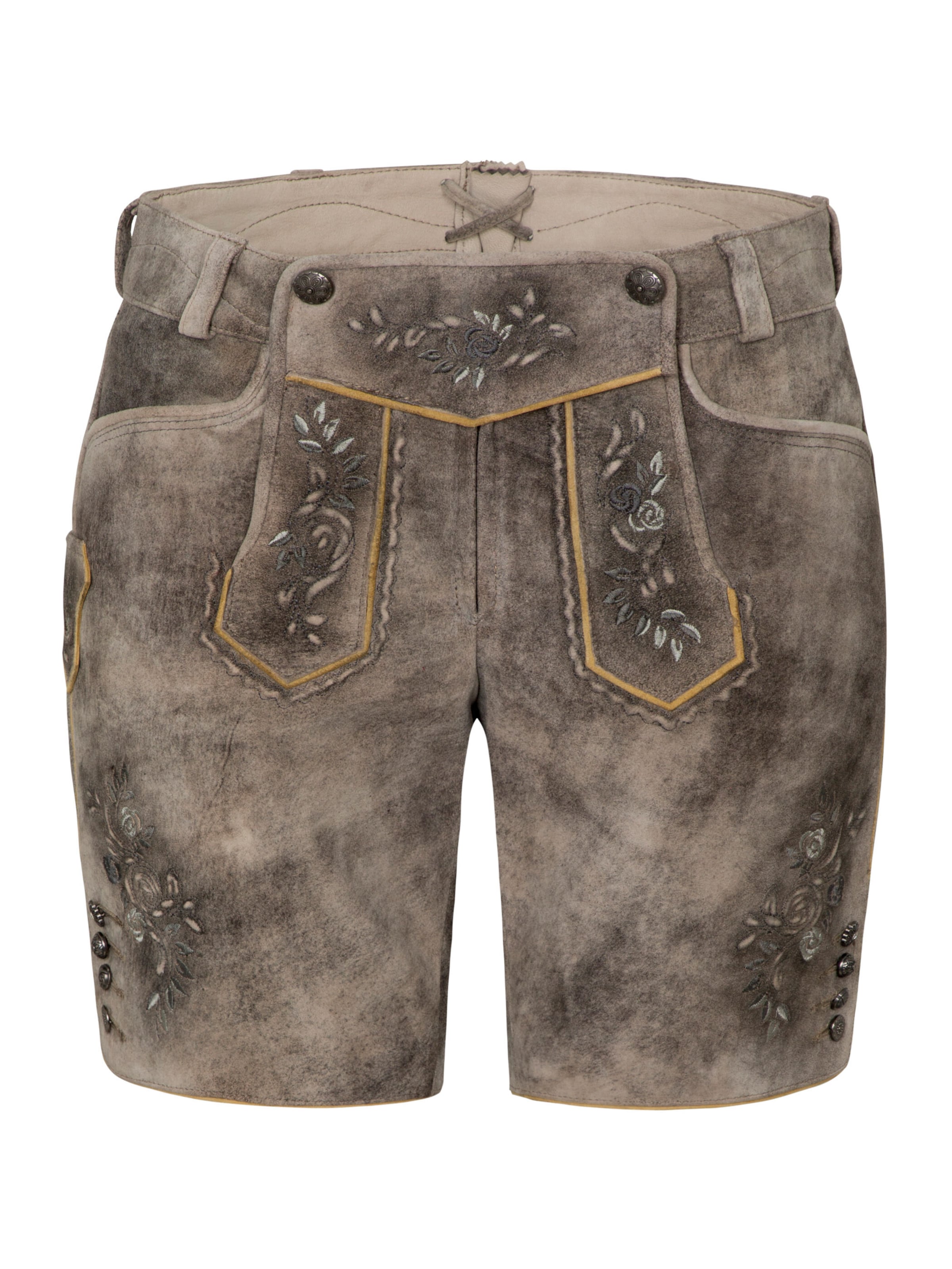 Regular Pantalon folklorique SPIETH & WENSKY en marron : devant