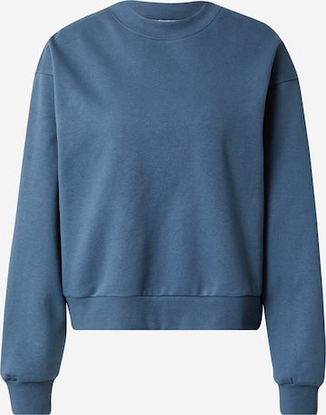 Sweat-shirt 'Amaze' WEEKDAY en bleu : devant