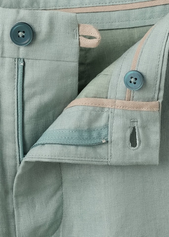 MANGO MAN Slimfit Hose 'Oyster' in Grün