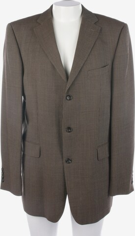 BOSS Black Suit Jacket in L-XL in Brown: front