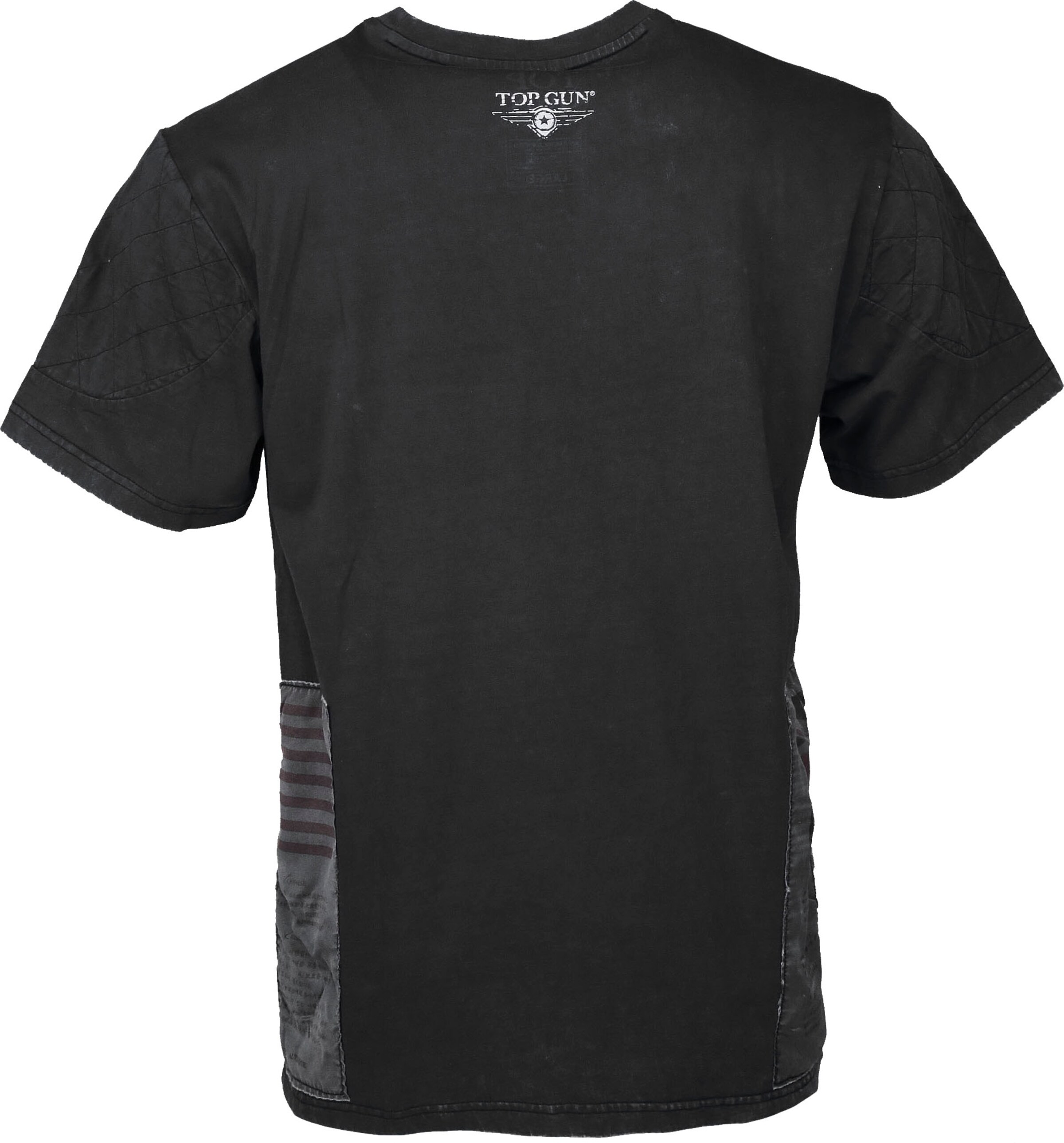 TOP GUN T-Shirt  'Flags' in Schwarz