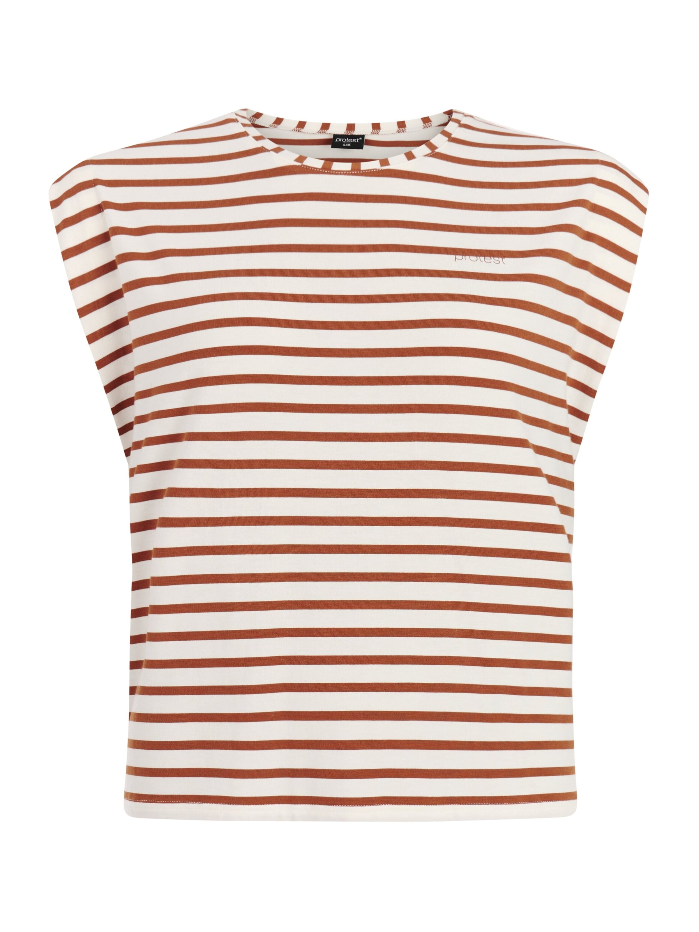 PROTEST Shirt 'PRTFancier'‌‌‌‌‌‌‌ in Braun: Vorderseite