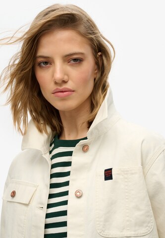 Superdry Between-season jacket in White