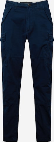 Coupe slim Pantalon cargo Polo Ralph Lauren en bleu : devant