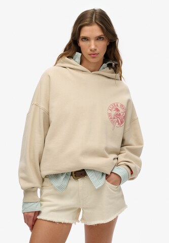 Superdry Sweatshirt in Beige
