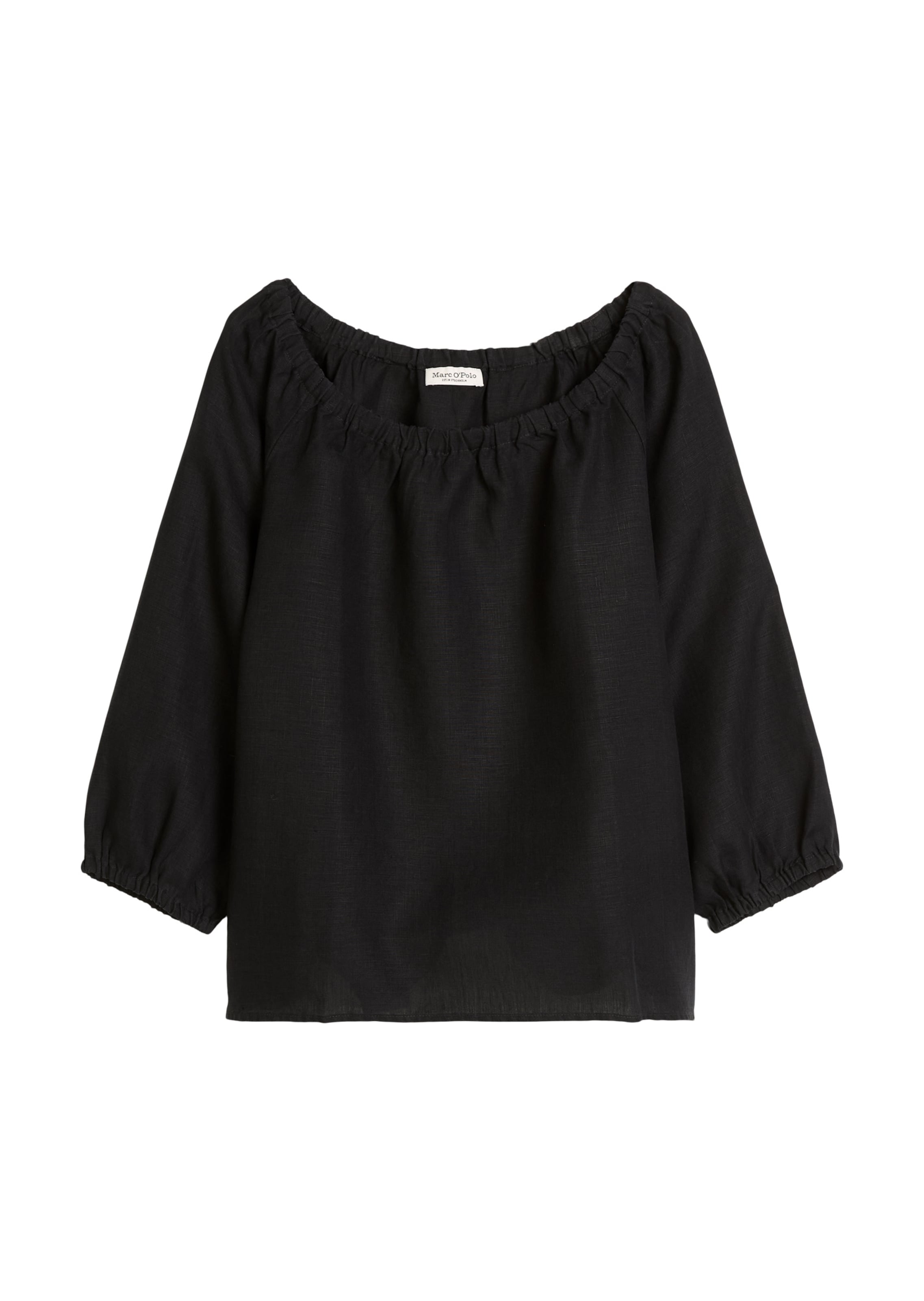 Marc O'Polo Blouse in Zwart: voorkant