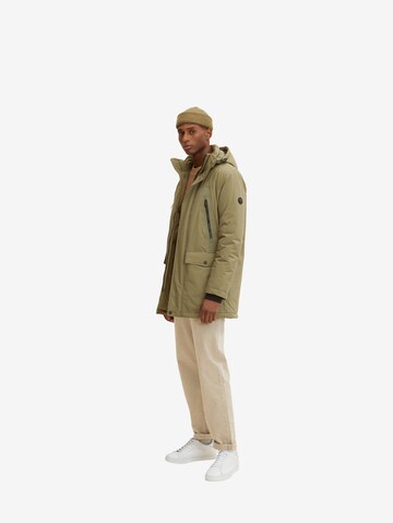 TOM TAILOR Parka in Grün