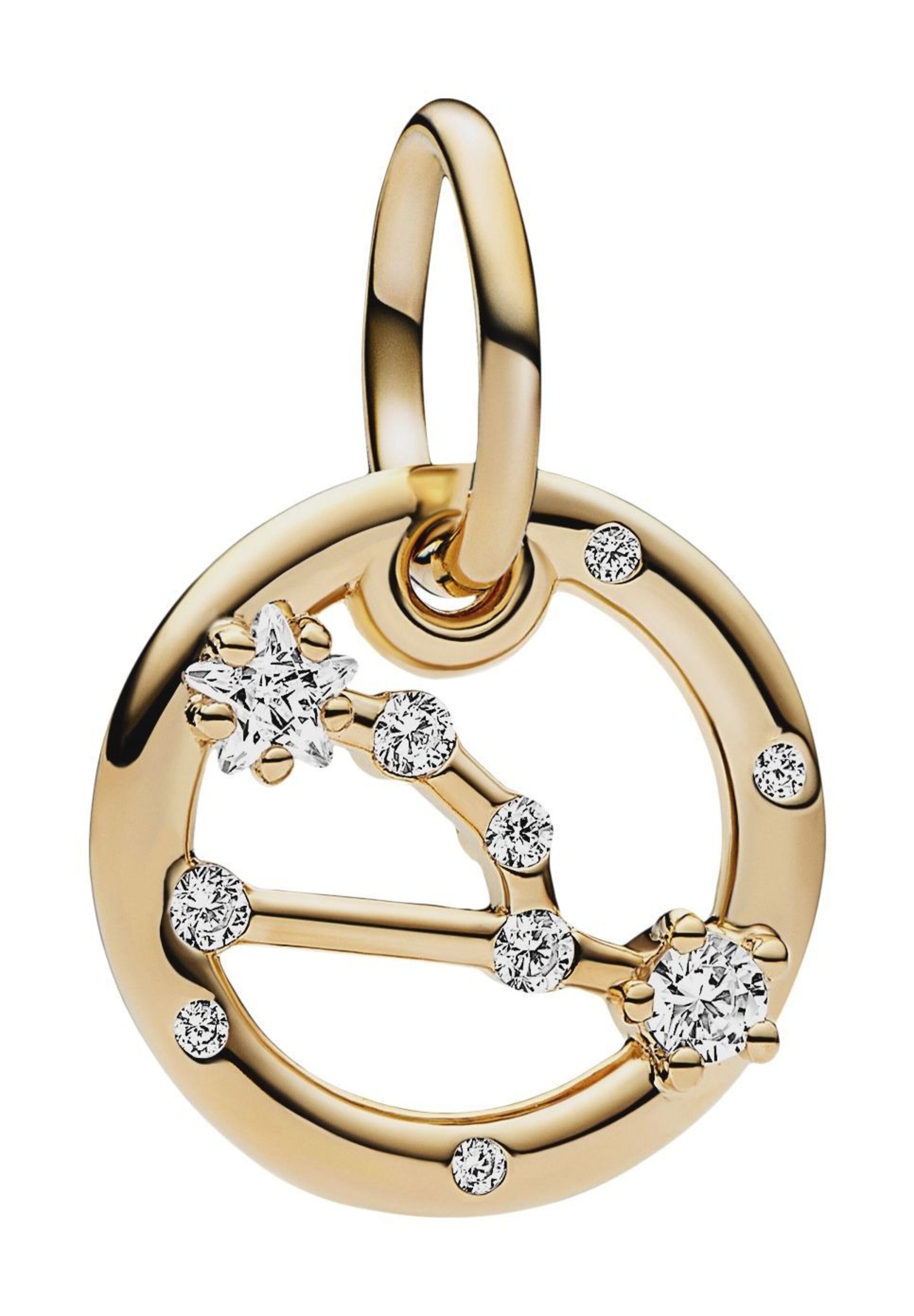 Pandora Anhänger in Gold: Vorderseite