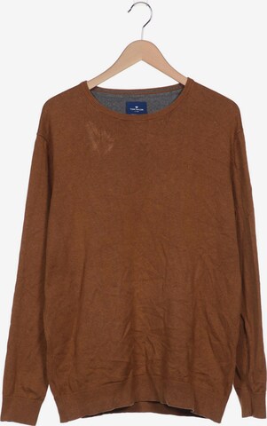 TOM TAILOR Sweater & Cardigan in XXL in Brown: front