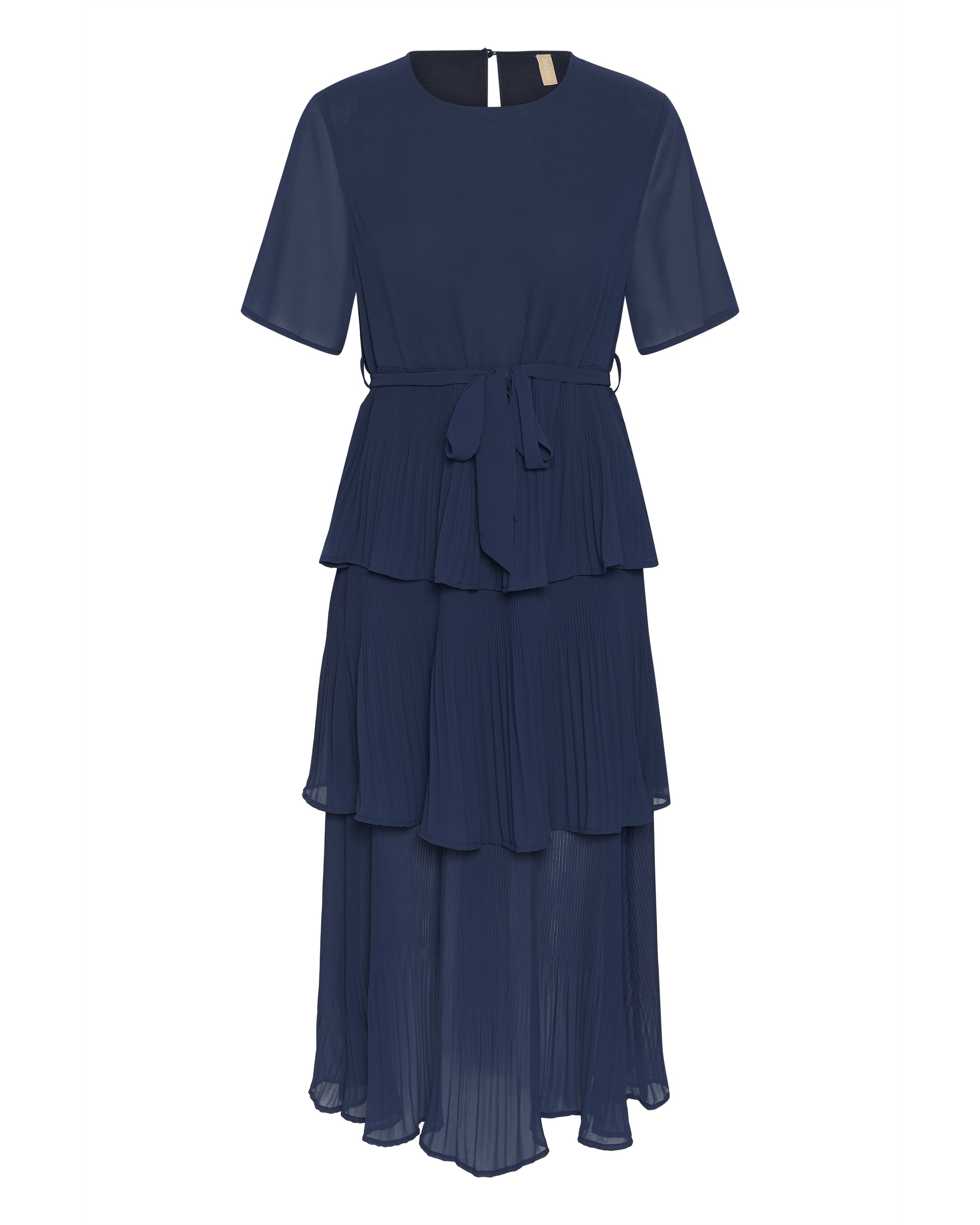 CULTURE Jurk 'CUfika' in Blauw: voorkant