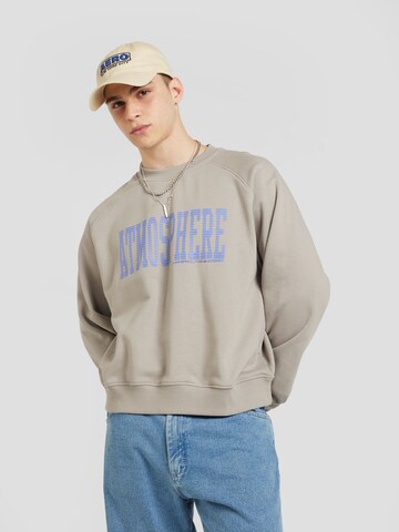 WEEKDAY Sweatshirt i grå: forside