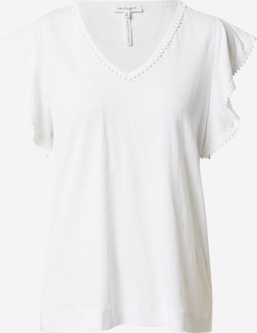 Thought Shirt 'Peyton' in White: front