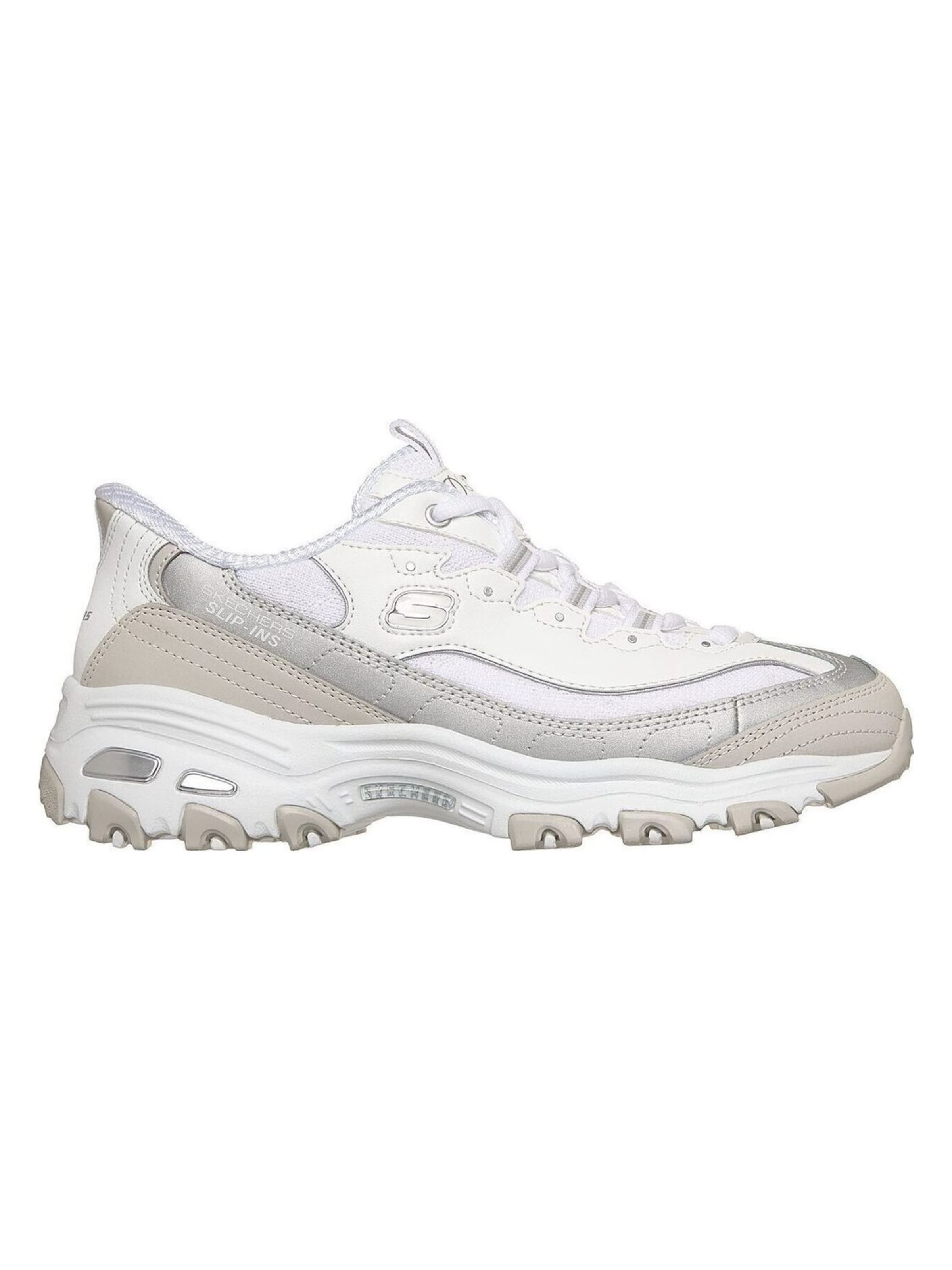 SKECHERS Sneakers laag 'Skechers D Lites-smooth Nostalgia' in Wit