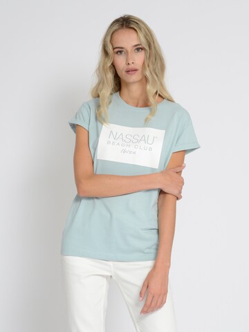 NASSAU Beach Club Shirt in Blauw: voorkant