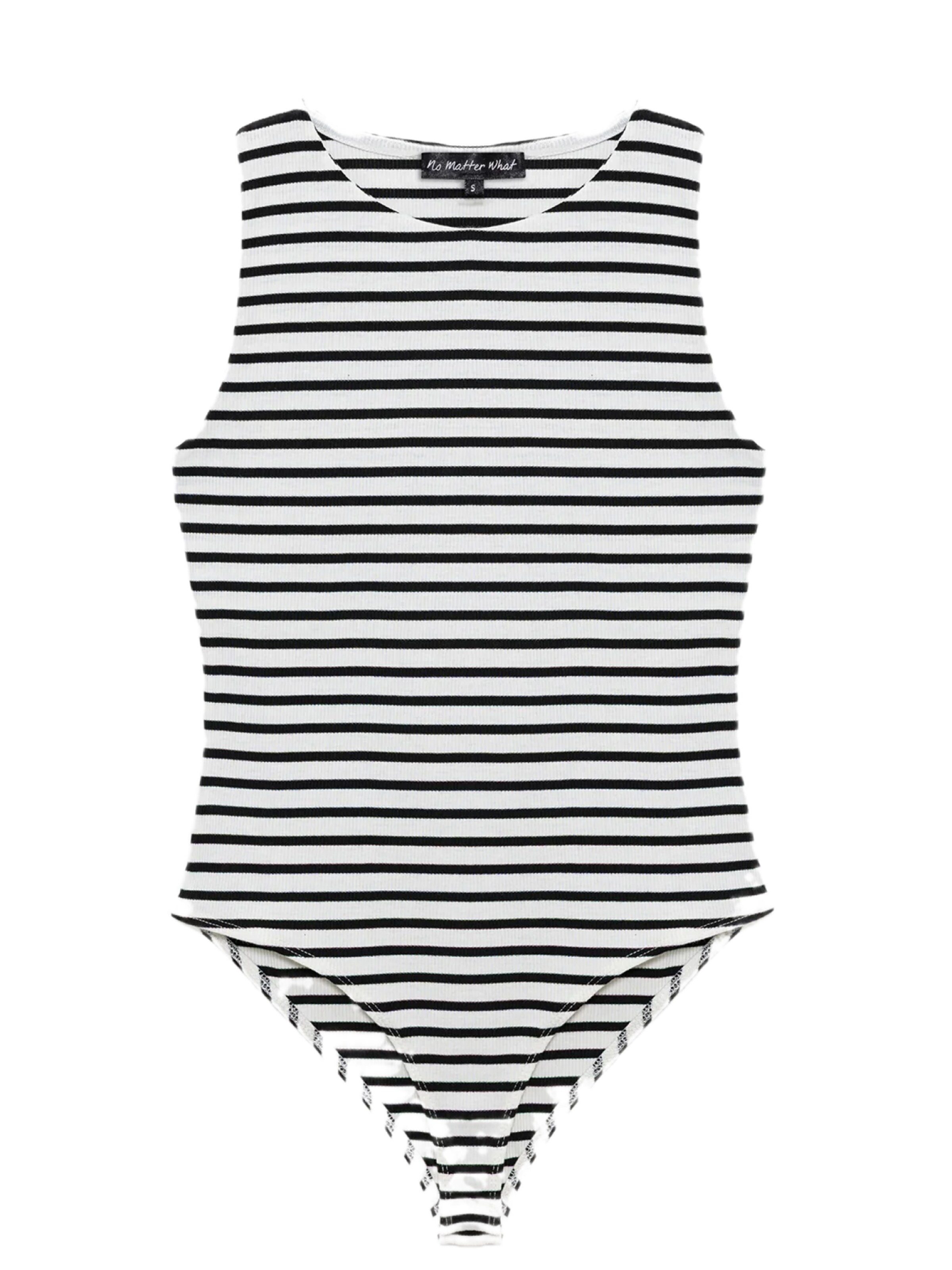 No Matter What Shirtbody in Schwarz: Vorderseite