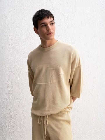 Giesto Sweater in Beige
