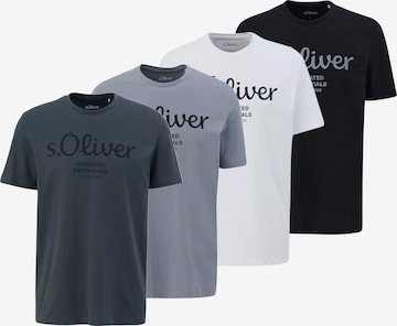 s.Oliver Shirt in Grey: front