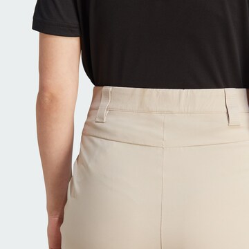 ADIDAS TERREX Slimfit Outdoorové kalhoty 'Xperior' – béžová