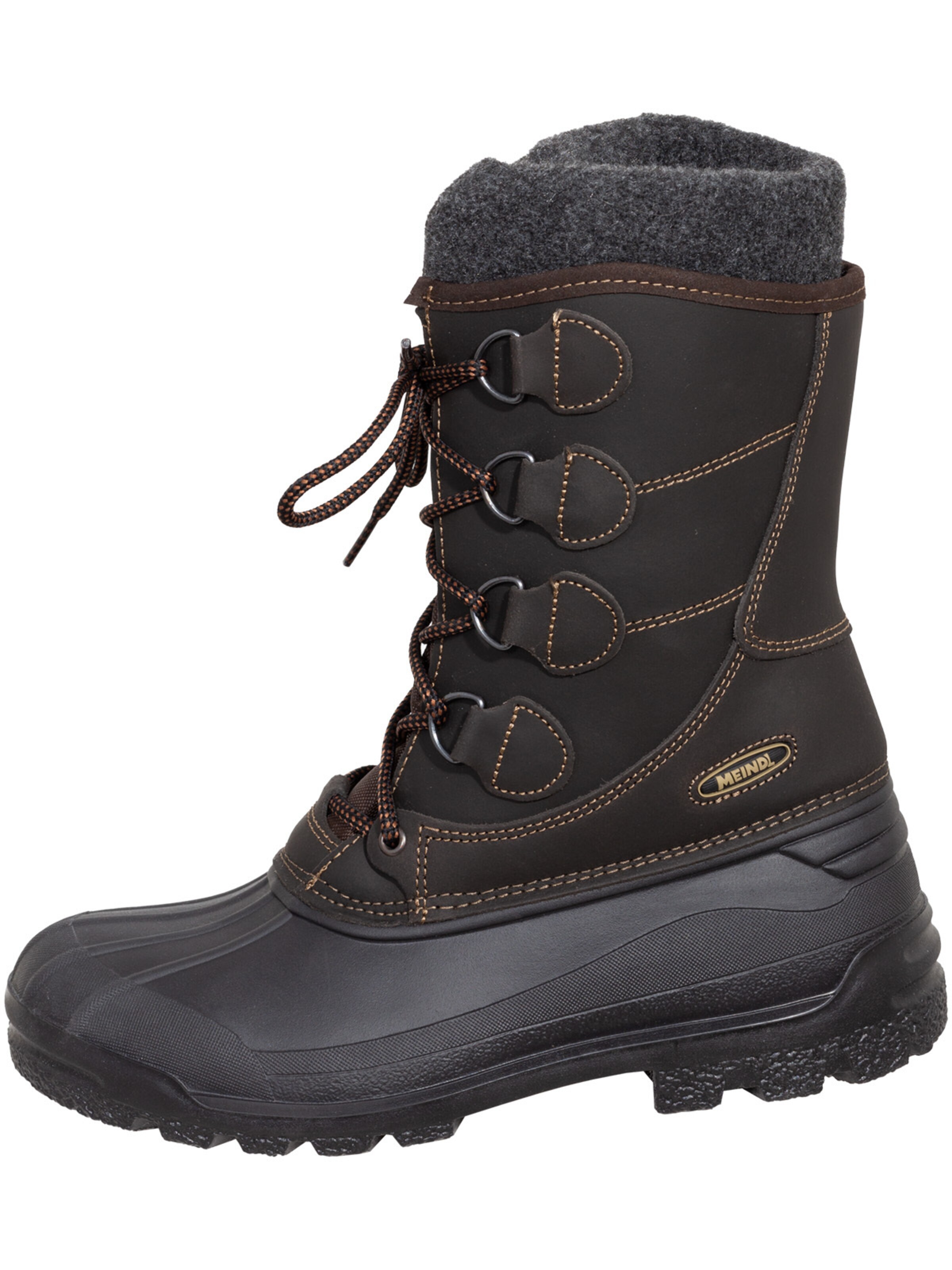 MEINDL Low shoe 'Wanderschuhe Sölden' in Brown