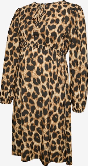 MAMALICIOUS Mekko 'MLNalene' värissä beige / ruskea / musta, Tuotenäkymä
