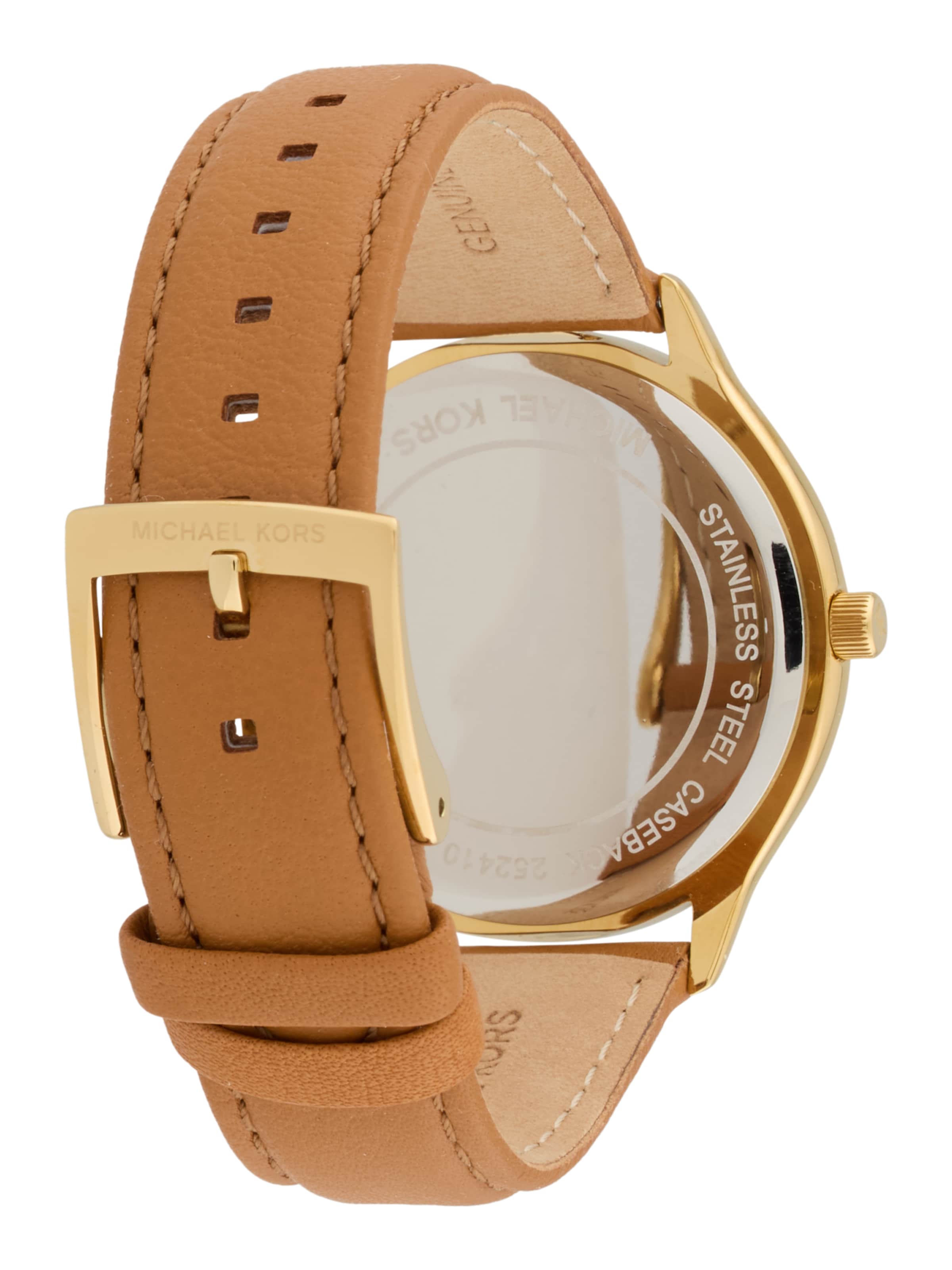 MICHAEL Michael Kors Analogové hodinky 'SLIM RUNWAY' – hnědá