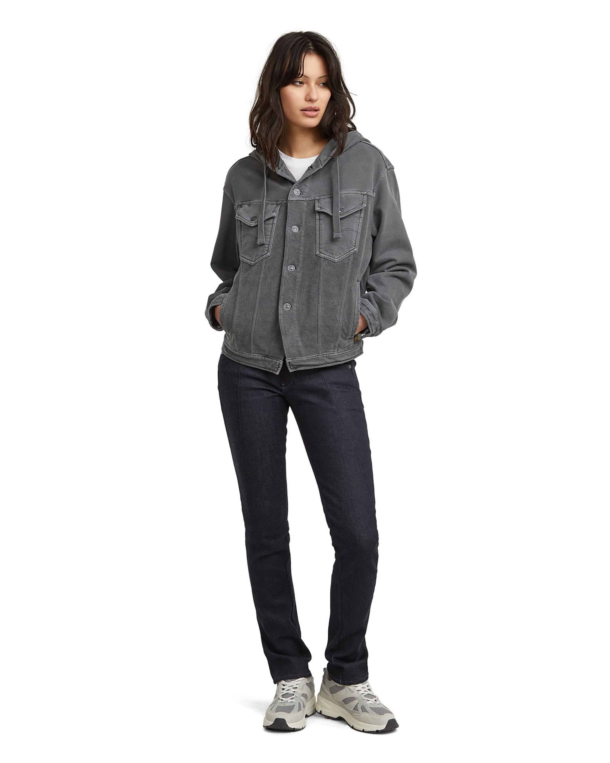 G-STAR Tussenjas in Grijs