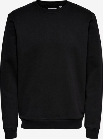 Only & Sons Sweatshirt 'Ceres' in Schwarz: Vorderseite