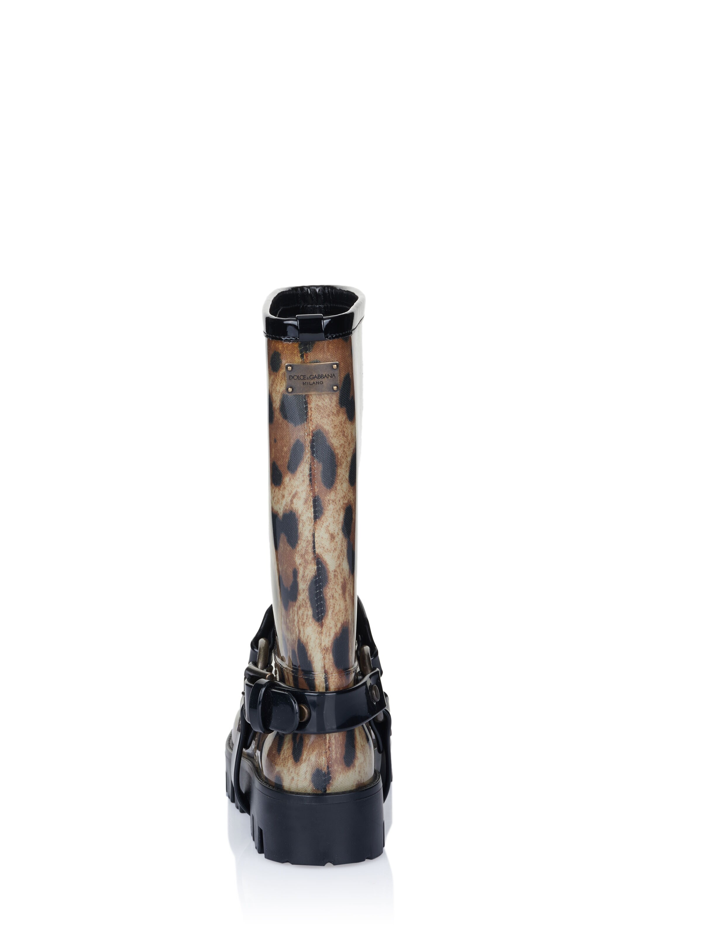 DOLCE & GABBANA Regenlaarzen 'Dolce & Gabbana Stiefel' in Bruin