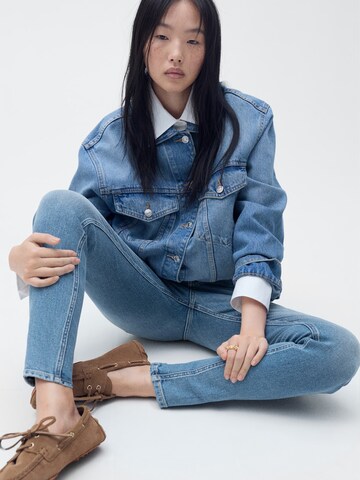 MANGO Skinny Kavbojke 'NEWISA' | modra barva