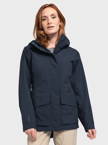 Schöffel Outdoorjacke 'Geneva' in Blau: Vorderseite