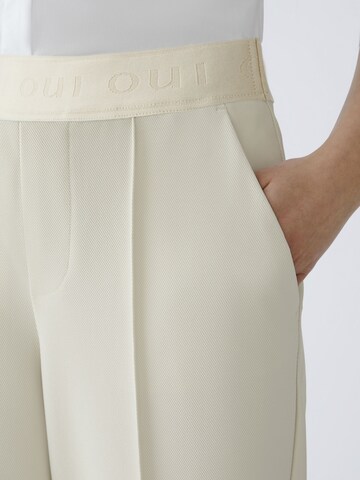 OUI Wide Leg Culotte 'Neya' in Beige