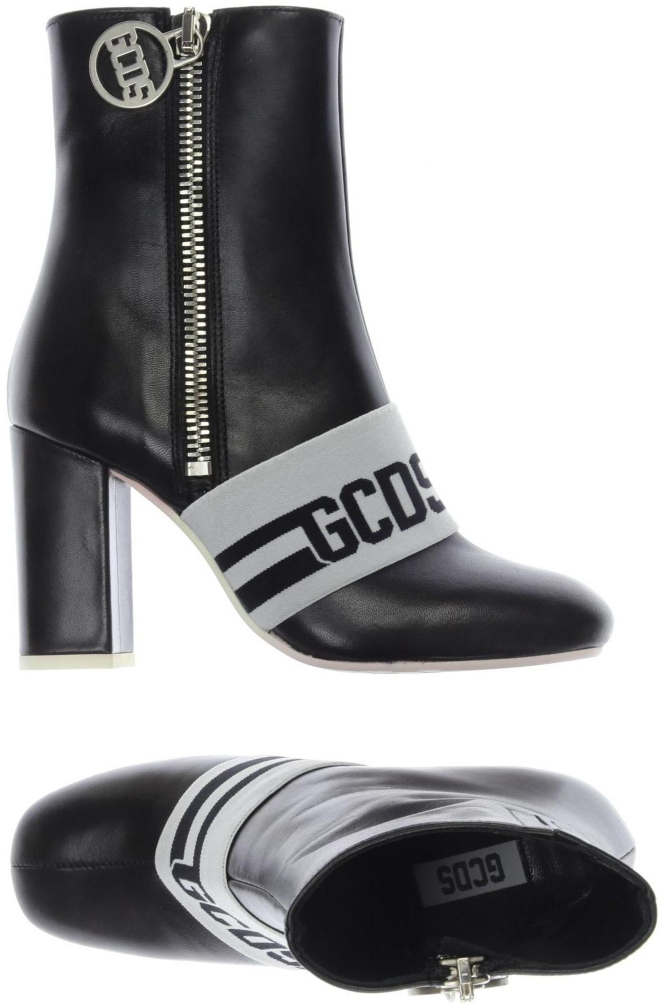 GCDS Stiefelette 36 in Schwarz: Vorderseite