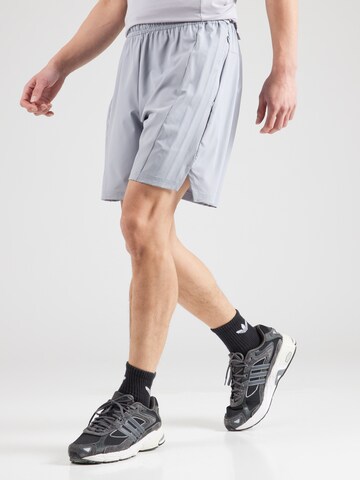 ADIDAS PERFORMANCE Loose fit Workout Pants 'D4T 3S' in Grey: front