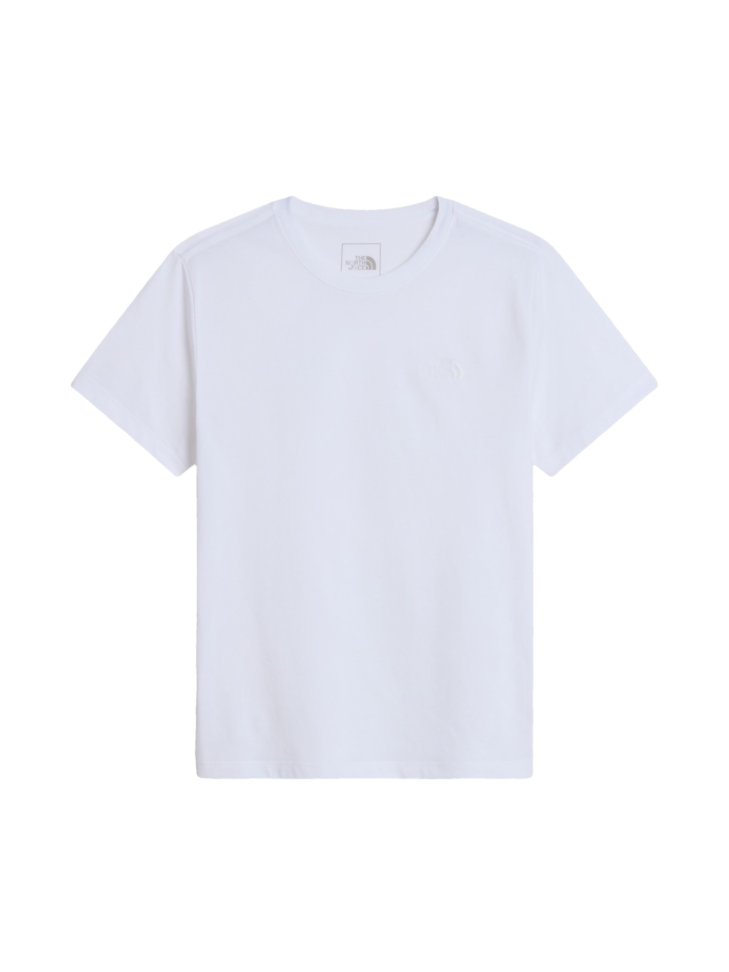 THE NORTH FACE Shirt 'Evolution' in Wit: voorkant