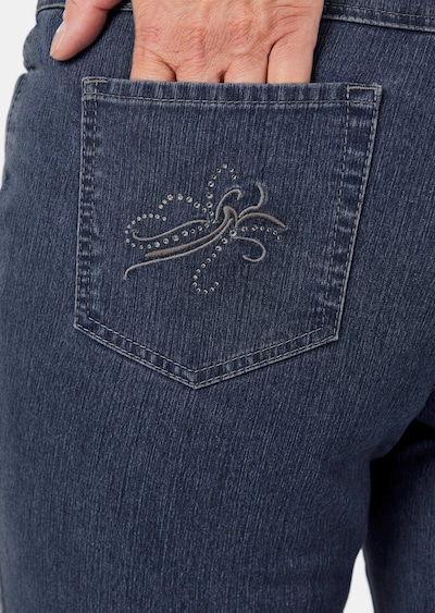 Goldner Jeans ' ANNA' in Dark blue, Item view