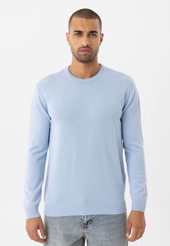 Pull-over 'Soriro' Anou Anou en bleu : devant