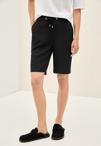 CECIL Loosefit Shorts in Schwarz: Vorderseite