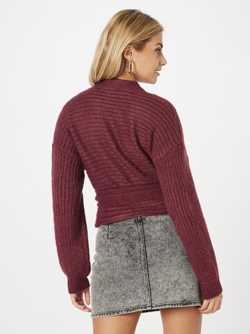 Pullover 'JAMIL' di Noisy may in rosso