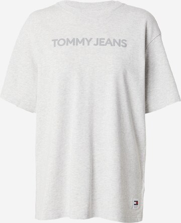 pilka Tommy Jeans Marškinėliai 'BOLD CLASSIC': priekis