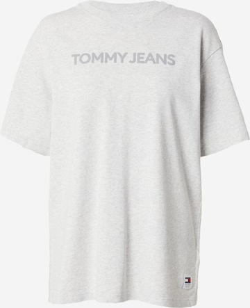 pilka Tommy Jeans Marškinėliai 'BOLD CLASSIC': priekis