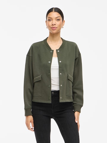 VILA Between-Season Jacket 'VIODESSIA' in Green: front
