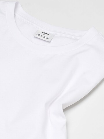 T-Shirt 'CHERLO' MANGO MAN en blanc