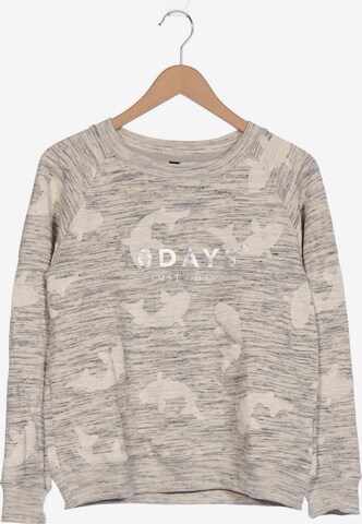 10Days Sweatshirt & Zip-Up Hoodie in L in Grey: front