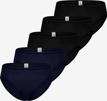 Nina von C. Slip 'Motion' in Blau: Vorderseite