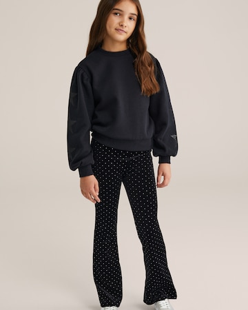 WE Fashion Sweatshirt in Zwart