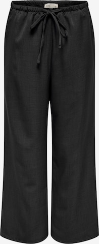 JDY Wide Leg Hose 'JDYNINA' in Grau: Vorderseite