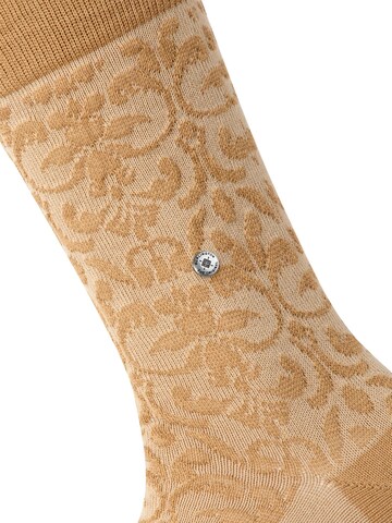 BURLINGTON Socks 'Ornamental' in Brown