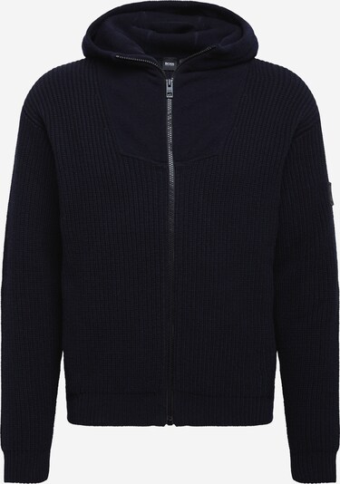 BOSS Gebreid vest 'Koody' in de kleur Navy, Productweergave