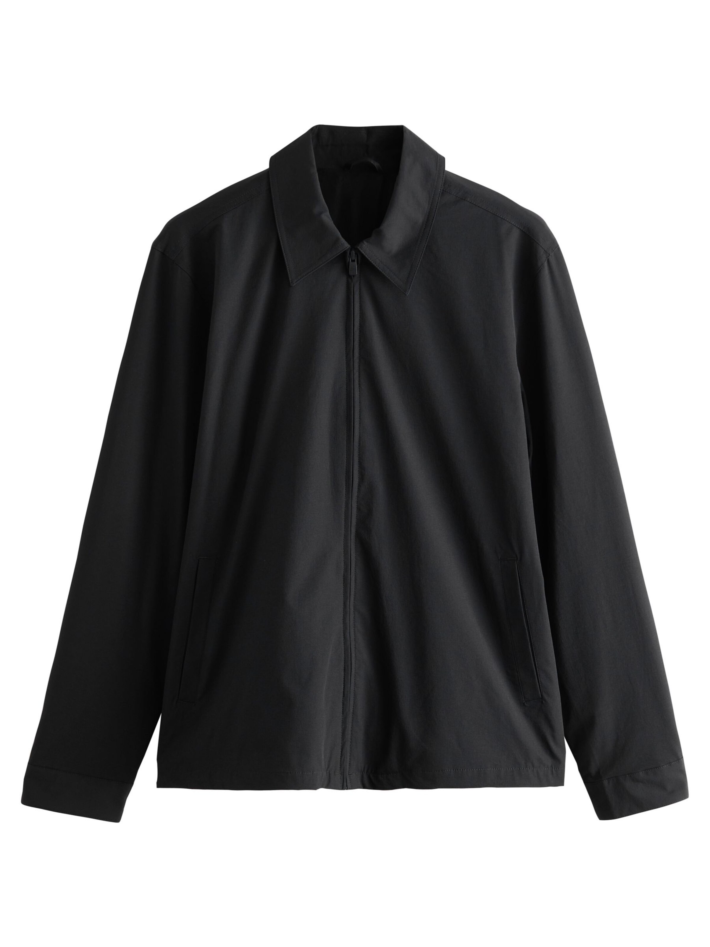 Geacă de primăvară-toamnă de la Next pe negru: față